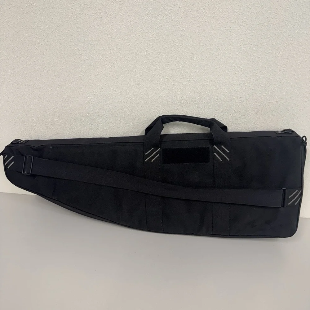 GPS Tactical Case with External Handgun Case Black 35 in.
